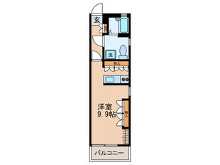 ヒルズ大倉山の物件間取画像